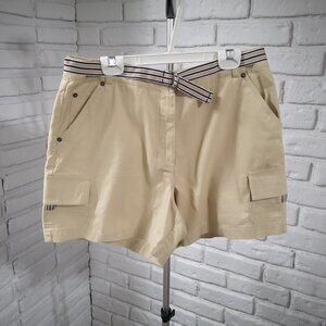 Marsh Landing by Amanda Smith Size 10 Ladies Beige Shorts